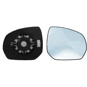 Miroir Glace rétroviseur droit pour CITROËN C4 GRAND PICASSO I, 2006-2010, bleu, dégivrant à clipser