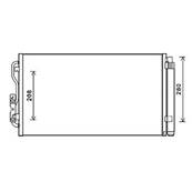 Condenseur de Climatisation pour BMW Serie 1 E87 2007-2011, OEM: 64509218121, Neuf