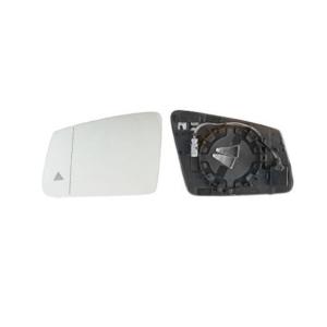 Miroir/glace de rétroviseur gauche pour MERCEDES CLA, 2013-2016 (W117), dégivrant, asphérique, Blind Spot Assist, neuf