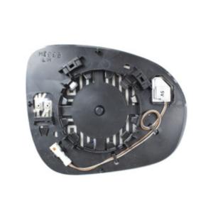 Verre de rétroviseur gauche pour FIAT 500X 2018-2023, avec BLIS, convexe, dégivrant, chromé, Neuf