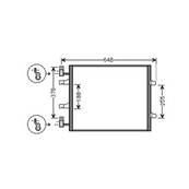 Condenseur de Climatisation pour NISSAN PRIMASTAR ph.2 2006-2016, OEM: 8200411148, Neuf