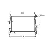 Radiateur de refroidissement moteur pour FORD TRANSIT Mk7 2006-2014, OEM: 1383315, Neuf