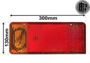 Feu arrière gauche pour CITROËN JUMPER I ph. 1 1994-2002, Mod. plateau/benne, Neuf