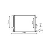 Condenseur de Climatisation pour HYUNDAI i20 I ph.1 2009-2012, OEM: 976061J000, Neuf
