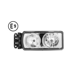 Phare avant gauche pour IVECO EUROCARGO TECTOR MY2008 75-120 depuis 2012, manuel, sans ampoule (H7-H7),  homologué E9, Neuf