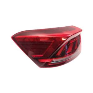 Feu d'aile arrière gauche pour VOLKSWAGEN T-ROC 2017-2022, avec porte-lampe, noire, fond fumé, montage A.L., Neuf