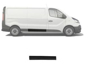 Moulure baguette centrale sur porte latérale droite pour FIAT TALENTO depuis 2016 >, Noire, Neuve