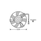 Ventilateur Radiateur moteur pour AUDI A4 I ph.2 1999-2000, OEM: 4B0959455, Neuf