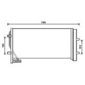 Condenseur de Climatisation pour AUDI Q3 I ph.1 2011-2014, OEM: 8U0260401B, Neuf