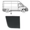 Moulure arrière droite partie avant pour FIAT DUCATO 3 phase 1, 2006-2014, noire, Neuve