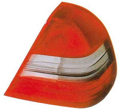Cabochon Feu arrière droit pour MERCEDES (W180-202) CLASSE C 1998-2000, incolore, Neuf