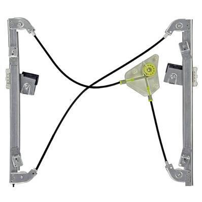 Lève vitre électrique avant droit pour VOLKSWAGEN POLO IV phase 2 2005-2009, sans moteur, confort, Mod. 3 portes, Neuf