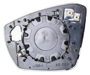 Verre de rétroviseur gauche pour VOLKSWAGEN T-ROC 2017-2022, thermique, convexe, Neuf