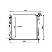 Radiateur de refroidissement moteur pour KIA SPORTAGE 2010-2015, OEM: 253102S050, Neuf