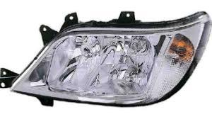 Phare Optique électrique avant gauche pour MERCEDES SPRINTER I (W901-W905) 2002-2006, Hella, Neuf