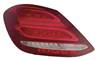 Feu arrière gauche pour MERCEDES (W205) CLASSE C ph. 1 2014-2018, rouge incolore, Led, Mod. Berline