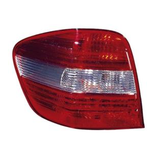 Feu arrière gauche pour MERCEDES CLASSE ML Phase 1 2005-2008 (W164), rouge/incolore, gris, Neuf