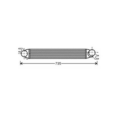 Intercooler pour MINI ONE/COOPER R56 2006-2010, OEM: 17512751277, Neuf