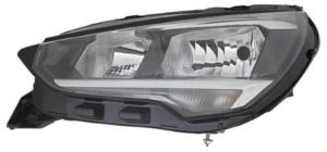 Phare Optique avant gauche pour OPEL CORSA F 2019-2023, H7+H15+PY24W, Neuf