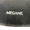 Kit 4 Tapis de sol Auto pour RENAULT MEGANE de 2002 à 2008, avec sigle MEGANE, sans CLIPS, Neuf