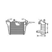 Intercooler pour SKODA FABIA I ph.2 2004-2007, OEM: 6Q0145804B, Neuf