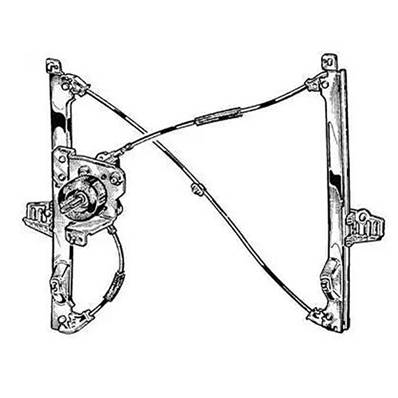 Lève vitre avant droit pour CITROËN C2 phase 2 2008-2010, manuel, Mod. 3 portes, Neuf