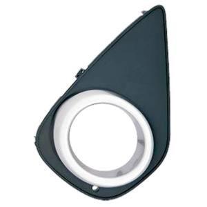 Grille de calandre droite TOYOTA YARIS III phase 2, 2014-2016, noire, trou pour feu antibrouillard, cadre satiné, Mod. HYBRID, Neuve