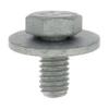 Sachet de 20 vis avec rondelle M6-1.00 X 12 mm d'aile avant pour SEAT,SKODA,VOLKSWAGEN Neuf