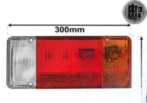 Feu arrière droit pour IVECO DAILY 1989-2000, (mod. plateau/benne), Neuf