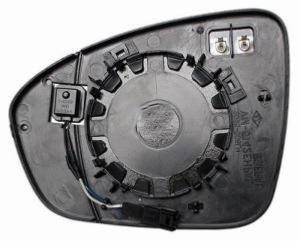 Verre de rétroviseur droit pour RENAULT CLIO V phase 2 depuis 2023, avec BLIS, dégivrant, convexe, Neuf