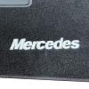 Kit 4 Tapis de sol Auto pour MERCEDES CLASSE A (W177), depuis 2019, avec sigle MERCEDES, moquette noire et clips, Neuf