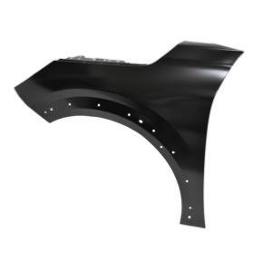 Aile avant gauche pour PEUGEOT 208 II phase 2 depuis 2023, avec trous pour extension