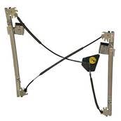 Lève vitre électrique avant gauche pour VOLKSWAGEN POLO IV phase 2 2005-2009, sans moteur, confort, Mod. 3 portes, Neuf