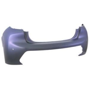 Pare-chocs arrière pour PEUGEOT 208 II phase 2 depuis 2023, avec 2 trous PDC, Neuf à peindre