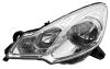 Phare Optique avant gauche pour CITROËN C3 II phase 1, 2009-2013, H7+H1, fond chromé, avec moteur,Neuf