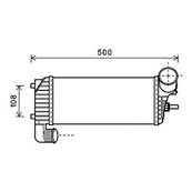 Intercooler pour FORD C-MAX 2010-2015, OEM: 2027395, Neuf