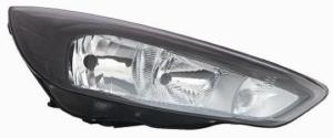 Phare Optique avant droit électrique pour FORD FOCUS III phase 2 2014-2018, H7+H15, avec moteur corps noir, Neuf