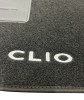 Kit 4 Tapis de sol Auto pour RENAULT CLIO V depuis 2019, avec sigle CLIO, avec CLIPS, Neuf
