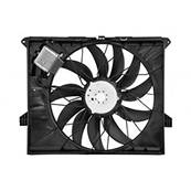 Groupe moto Ventilateur Radiateur pour MERCEDES CLASSE ML ph.1 2005-2008 (W164), OEM: A1645000093, Neuf