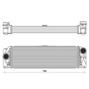 Intercooler pour MERCEDES SPRINTER III depuis 2018 (W907-W910), OEM: 9075011600, Neuf
