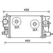 Intercooler pour OPEL MERIVA B ph.1 2010-2013, OEM: 1302142, Neuf