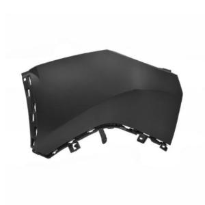 Crosse gauche de pare-chocs arrière pour PEUGEOT 408 depuis 2022, noire lisse, Neuve à peindre