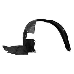 Pare boue d'aile avant gauche pour RENAULT LAGUNA III, 2007-2010, noire, Neuve