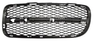 Grille latérale gauche de pare chocs pour VOLKSWAGEN TOUAREG I ph. 1 2002-2006, Noire, Neuve