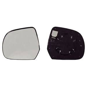 Miroir Glace rétroviseur gauche pour NISSAN MICRA IV (K13) ph.1, 2010-2013, à clipser, Neuf