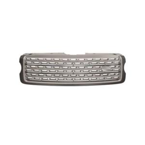 Grille de radiateur pour LAND ROVER RANGE ROVER 2012-2017 L405, peinte en gris foncé/argent, Neuve