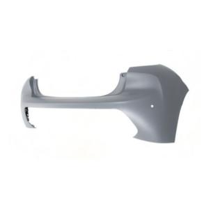 Pare-chocs arrière pour PEUGEOT 208 II phase 2 depuis 2023, avec trous PDC + Support, empreintes PARK ASSIST, trous caméra, Neuf à peindre