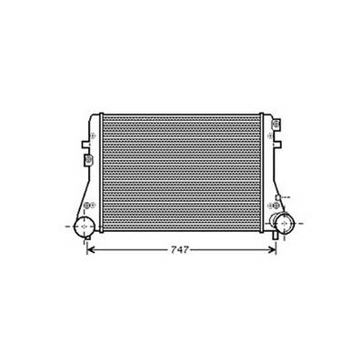 Intercooler pour AUDI A3 3/5 Portes 2008-2012, OEM: 3C0145805AD, Neuf