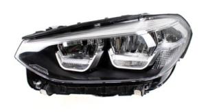 Phare gauche électrique pour BMW X3 G01 depuis 2017, H7 avec moteur, lumière diurne, LED, Neuf