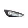 Phare Optique avant droit à LED pour FORD FOCUS III phase 2 2014-2018, H7+H1, corps noir, Neuf